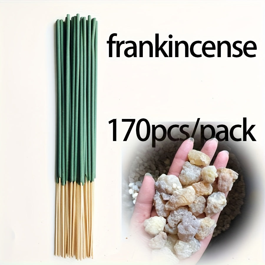 73/ 170pcs Incense Sticks for Home Use, Bamboo Sticks with Various Flavors to Choose from