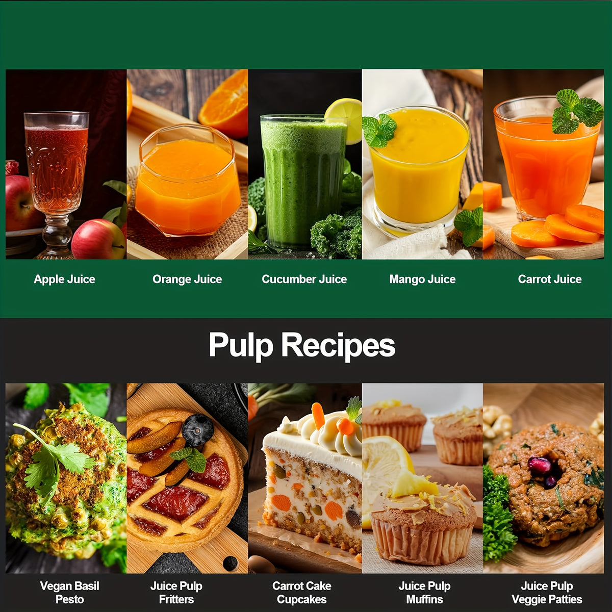 Multi-Function Juicer, Juice Blender, Mixer, Food Processor, 3-Inch Wide-Mouth Juicer Extractor for Vegetables And Fruits, 3-Speed Settings, Easy to Clean, Detachable, High Juice Yield, Fast Juicing, Quick Juice Extraction for Fruits And Vegetables
