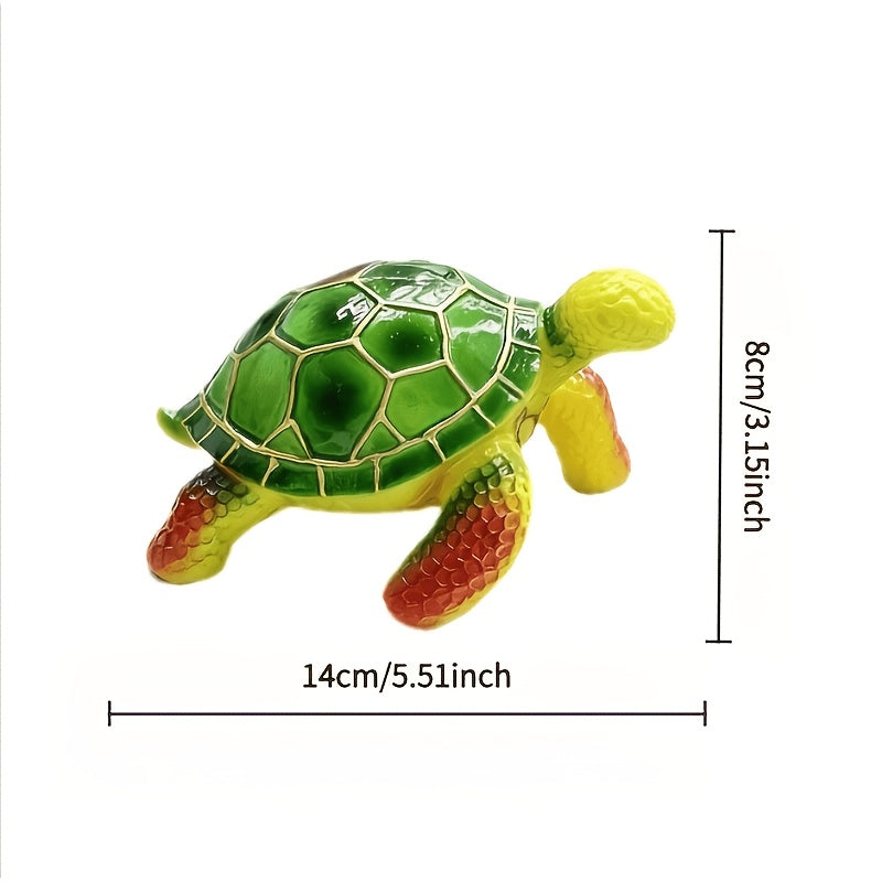1pc USB- Turtle Night Light with USB Plug & Resin Suitable for Bedside,, Room Decor - Low Voltage Fairy Lights, Decorative for Home, Tabletop Lighting for, Cozy Atmosphere Lighting