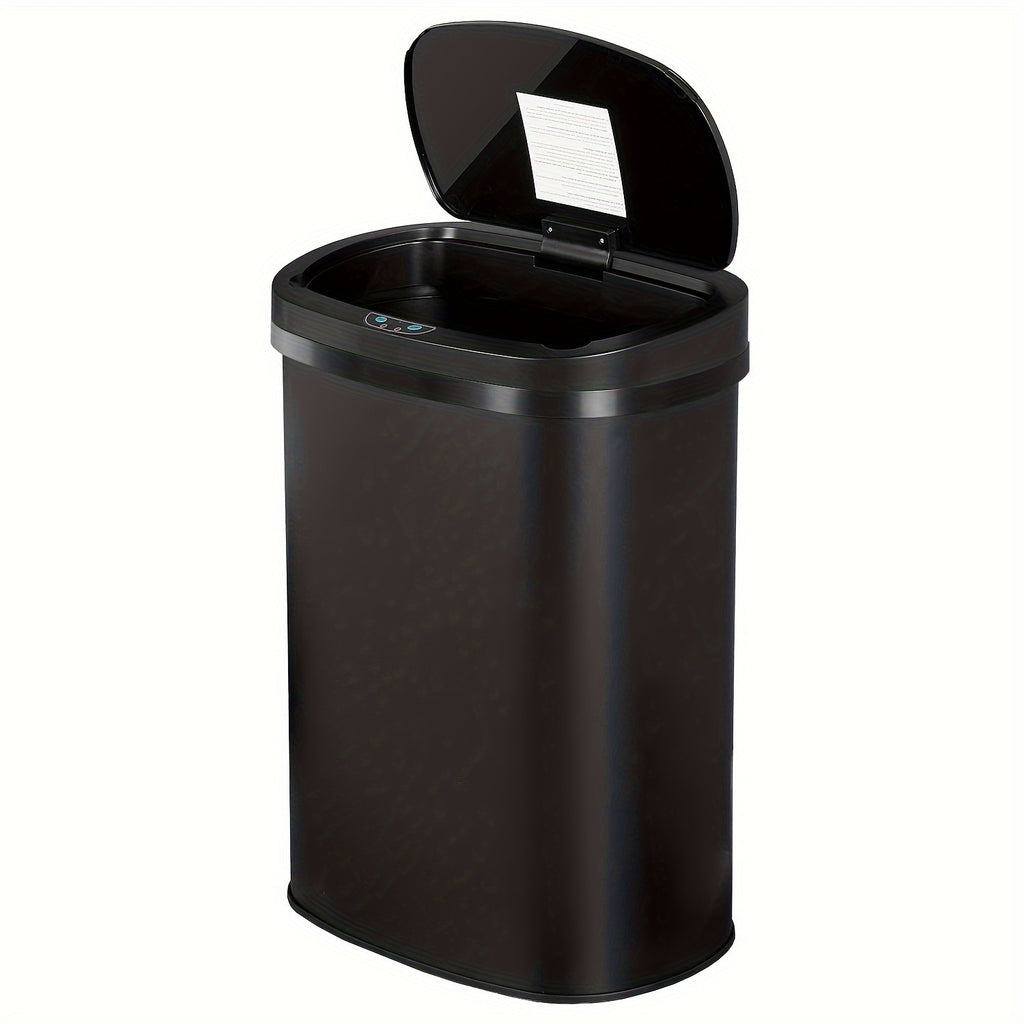 13 Gallon Trash Can Kitchen Waste Bin 50L, Automatic Garbage Can Touchless Motion Sensor, for Office Bedroom Living Room Trash Can