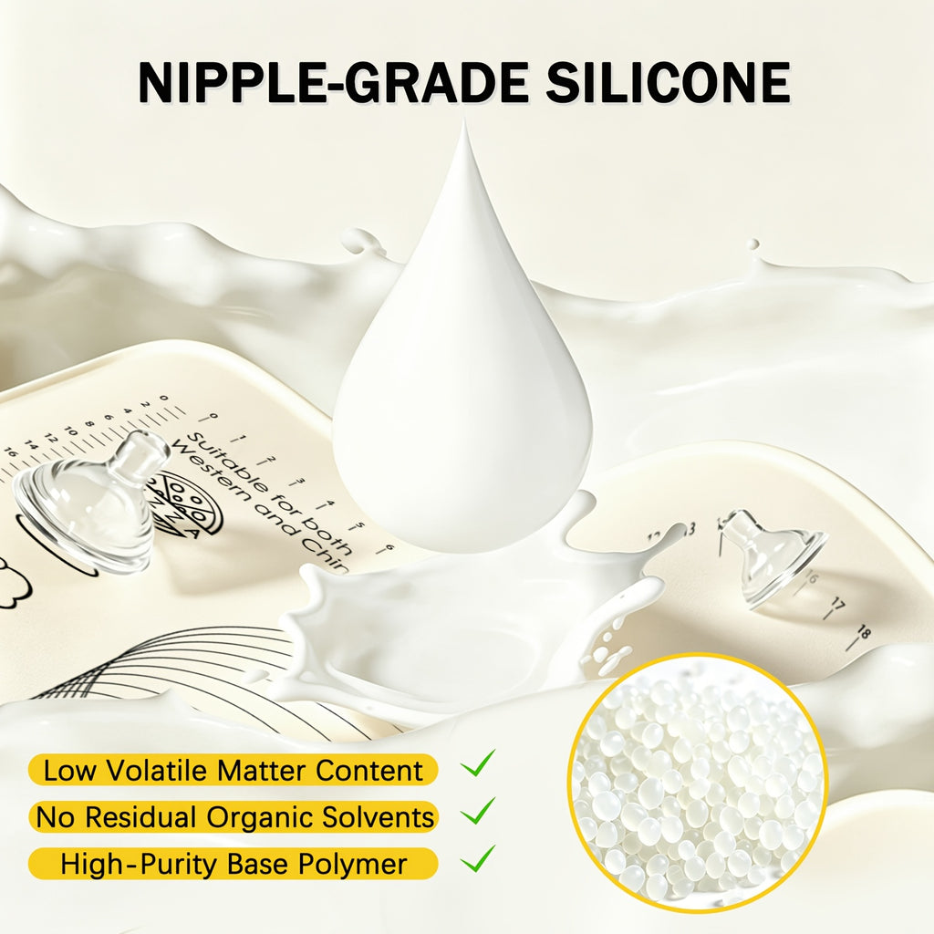 Extra-Thick Silicone Pastry Mat, Non-slip Silicone Baking Mat, Reusable Dough Rolling Mats with Measurements, Perfect for Baking, Pizza & Cake Dough, Odor-Free with Natural Dye, Silicone Mat for Dough, Baking Mat Extra Thick, Dough Mat