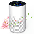 Bedroom Air Purifier with H13 HEPA 3-in-1 Filtration and Sleep Mode for Home Air Care, Dust, Pollen, Pet Dander and Odor Filtration, Single or Two Unit Options