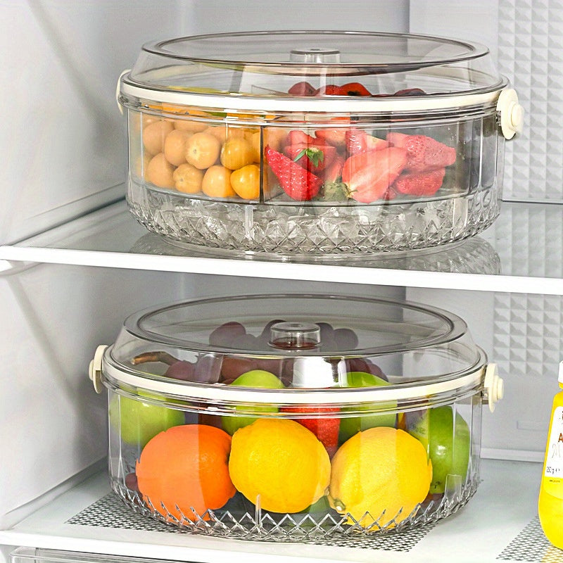 Portable Large Capacity Fruit Preservation Box Sealed Beverage Ice Bucket Outdoor Fruit Beer Champagne Cube of Ice Bucket Portable