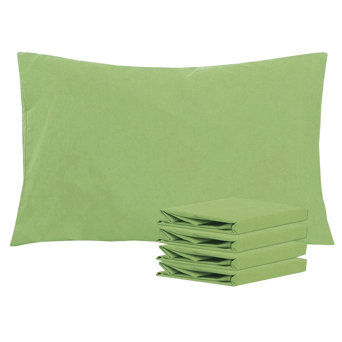 4 Pack 20x30 Brushed Microfiber Pillowcases | Envelope Closure, Soft, Wrinkle-Free, Fade-Resistant, Solid Color, Viscose Blend