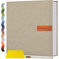 Self Adhesive Photo Album with Linen Cover, 40 or 60 Page Scrapbook Memory Book for 4x6, 5x7 and 8x10 Photos, Family, Baby and Wedding Keepsakes
