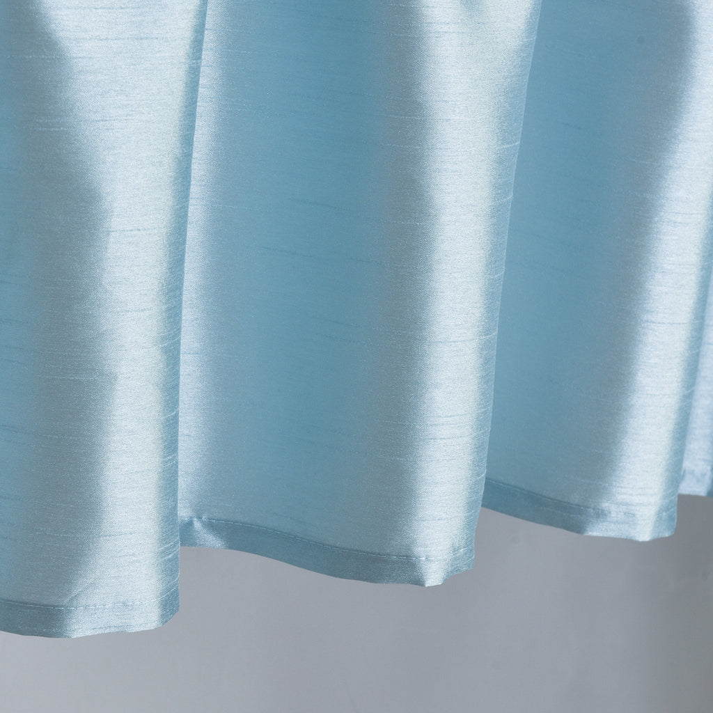 3 Panels Faux Silk Solid Color Sheer Kitchen Curtains Set Rod Pocket Design with 2 Tiers 26x36 inch Each and 1 Valance 52x14 inch for Kitchen Bathroom Privacy Drapes and curtains
