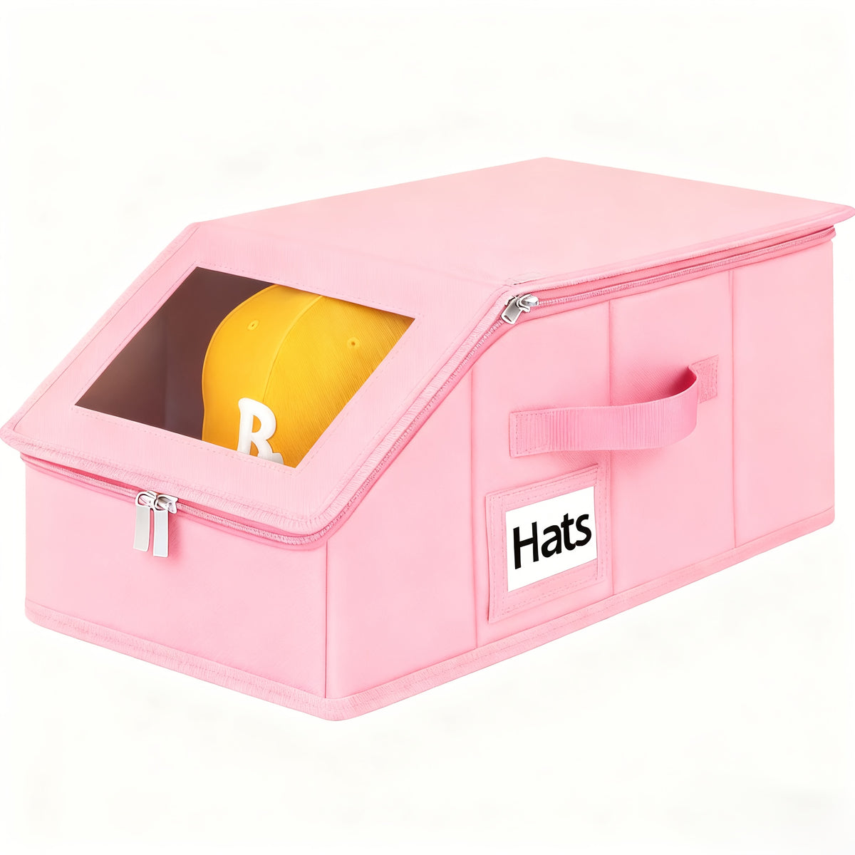 Stackable Hat Storage For Baseball Caps, 1pc/ 2pcs Hat Storage Boxes For Closet, Holds Up To 30 Caps With Cardboard, Hat Organizer For Women & Men