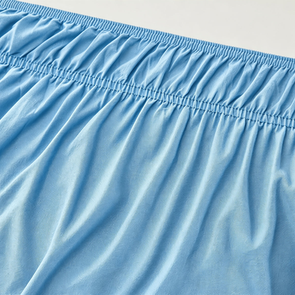 Leafy Sleep Elastic Bed Ruffle, Easy Wrap Around Ruffle, Microfiber Bed Skirt with Adjustable Elastic Belt 15 Inch Tailored Drop, Hotel Quality Bed Skirt, Fade Resistant, Easy Fit, Machine Washable