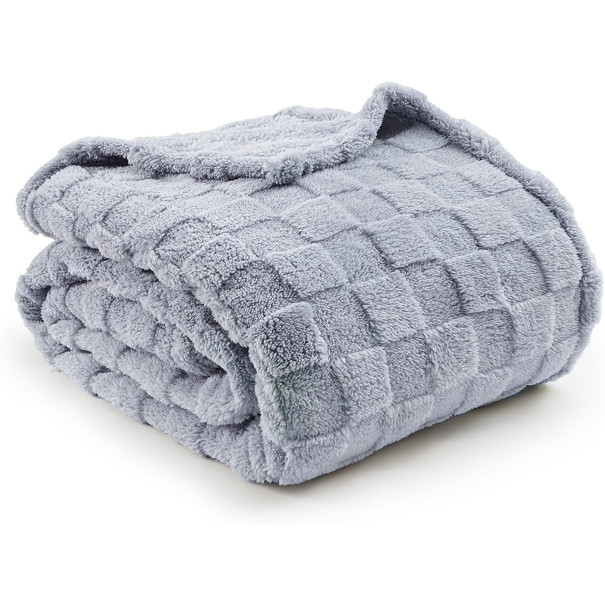 GentleSoft Throw Blanket for Couch - Checkered Fleece Blankets Christmas Gifts for Women Men Girls, Cute Soft Cozy Throw for Bedroom Home Decor Gifts for Couch, Cute, Soft, Cozy, Throw for All Season, TIWN, FULL, QUEEN SIZE, Machine Washable.
