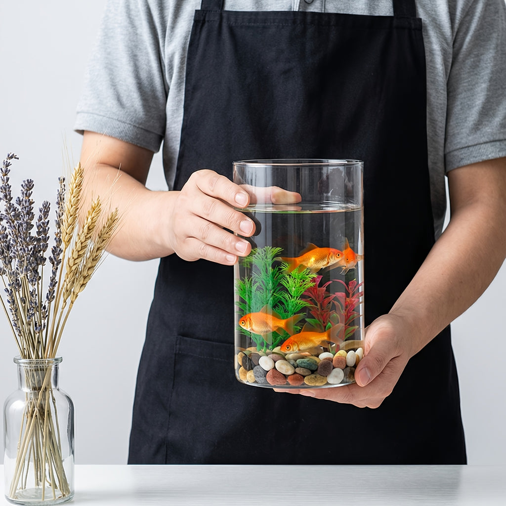 12/24pcs Glass Cylinder Vases for Centerpieces, Flower Vases Wedding Decorations, Floral Vase Bulk for Home DecorBanquet Party Festival Wedding Home Restaurant Table Decor, 6x3.4in