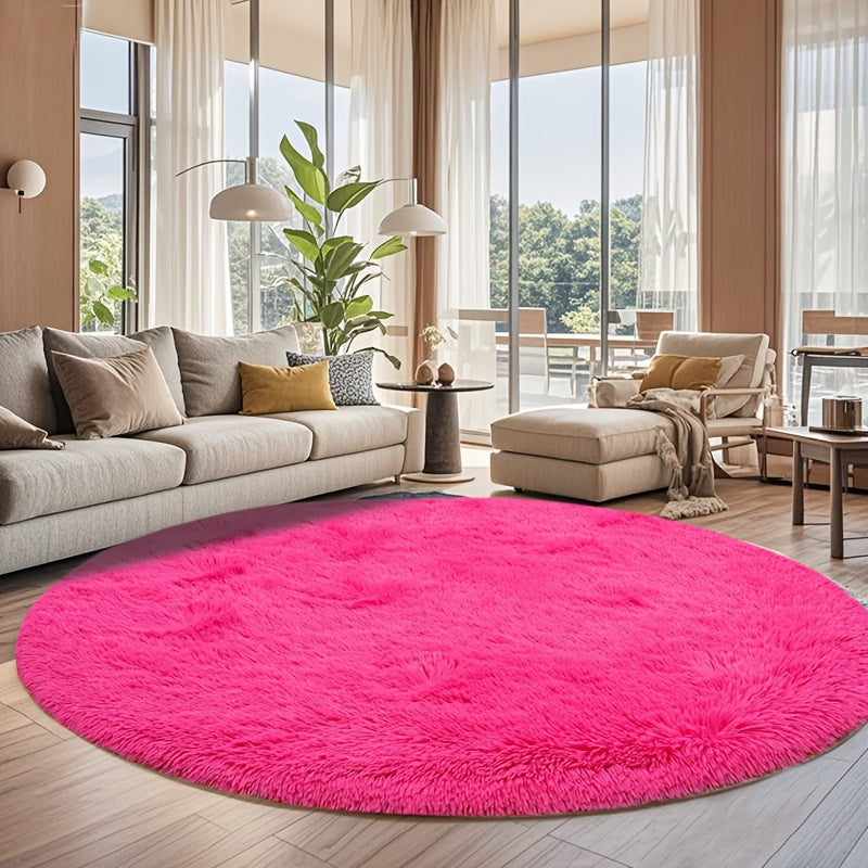 1pc Of Ultra Soft And Thick Fluffy Living Room Carpet, Non Slip, Soft, Comfortable, Fashionable, High-end, Available In Various Sizes And Colors. The Carpet Can Be Used for Bedroom, Dining Room, Living Room, And Office Decoration, Home Decoration