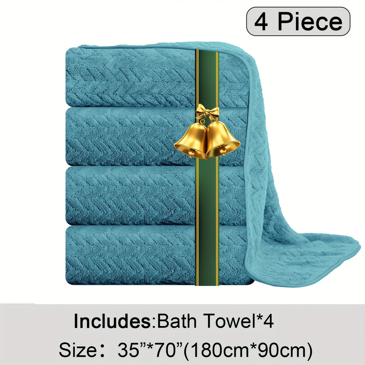Oversized Bath Towels Set, Extra Large Towel Microfiber Soft XL Bath Sheet Super Absorbent Bathroom Towels Set Quick Dry Plus Size Shower Towels for Family Hotel, Wash Cloths