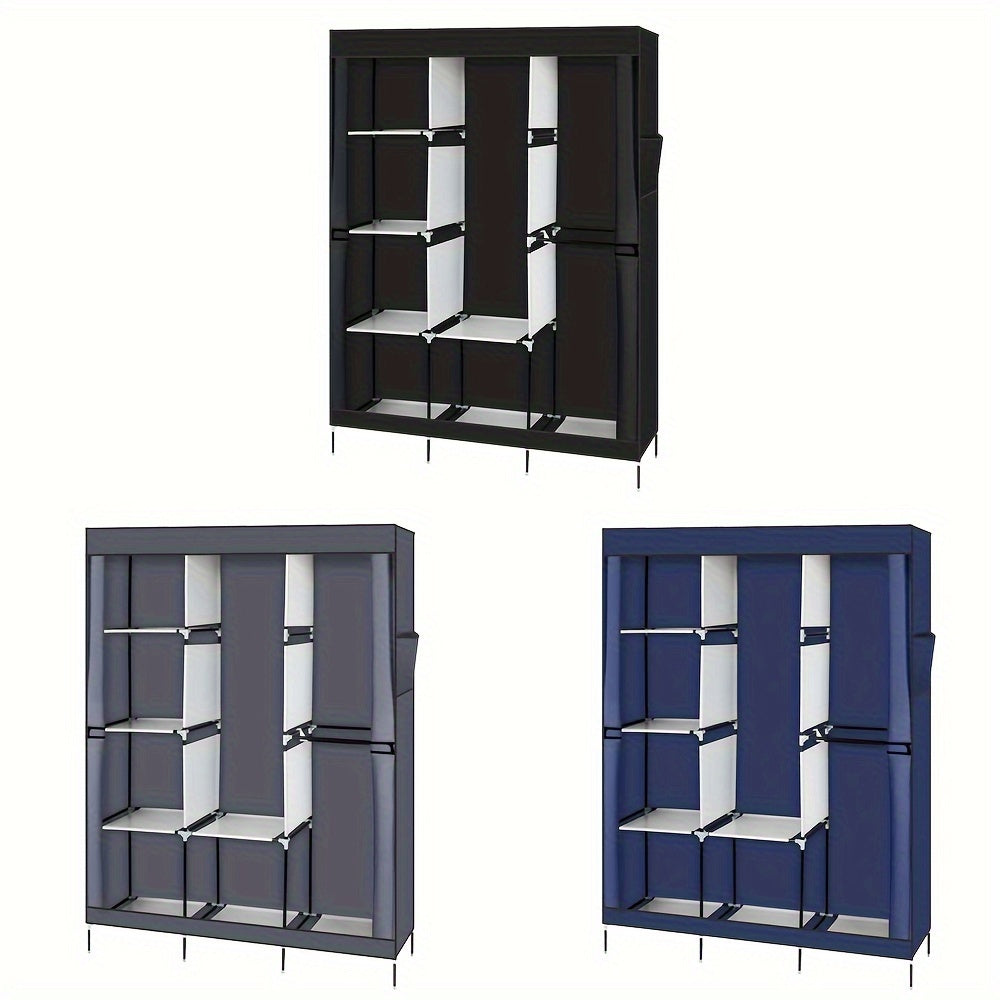 71" Portable Closet Wardrobe Clothes Rack Storage Organizer, Portable Closets