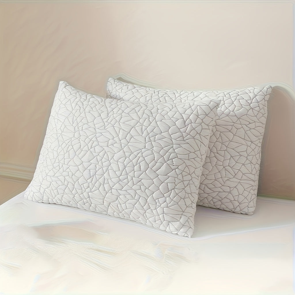 Gusseted Down Alternative Pillows, Soft Supportive Hotel-Style Bed Pillow Sets in Standard, Queen and King with 2 or 4 Pack Options for Everyday Sleeping
