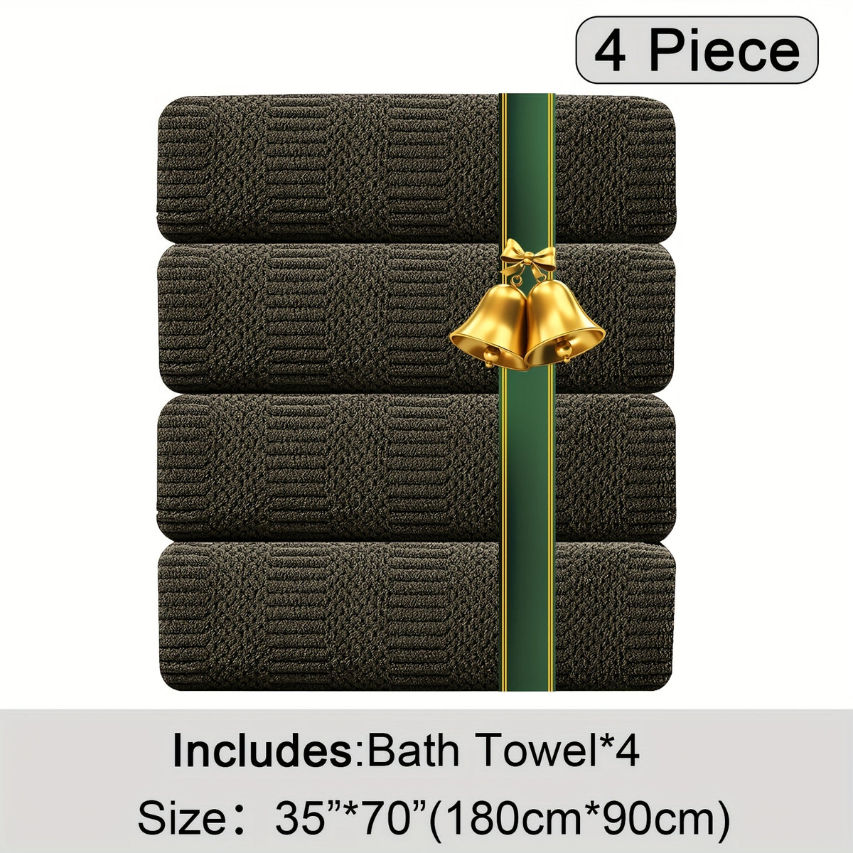 Oversized Bath Towels Set, Extra Large Towel Microfiber Soft XL Bath Sheet Super Absorbent Bathroom Towels Set Quick Dry Plus Size Shower Towels for Family Hotel, Wash Cloths