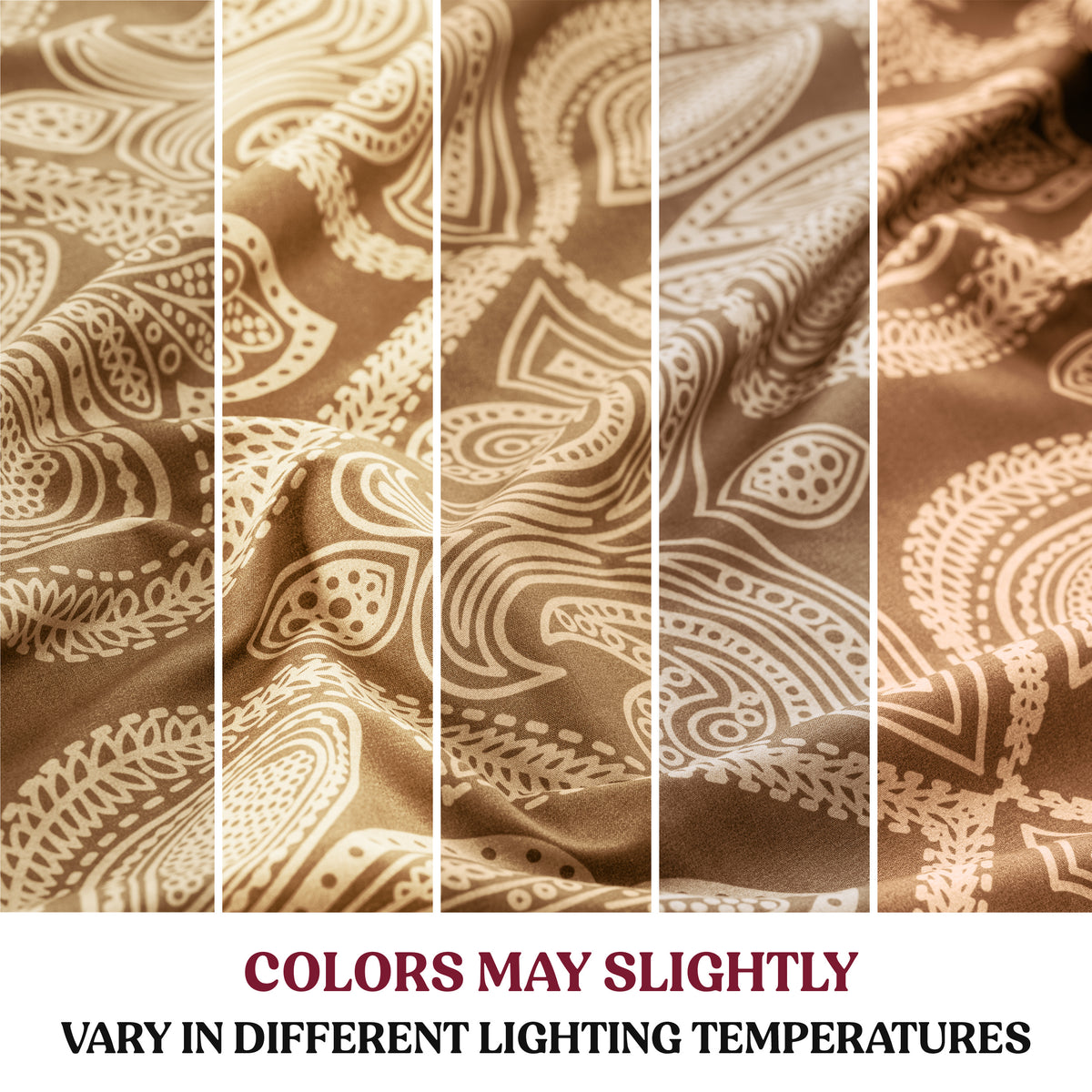 Paisley Microfiber Sheet Set, Soft 100% Polyester Bedding with 16-Inch Deep Pocket Fitted Sheet, Flat Sheet and Pillowcases in Six Bed Sizes