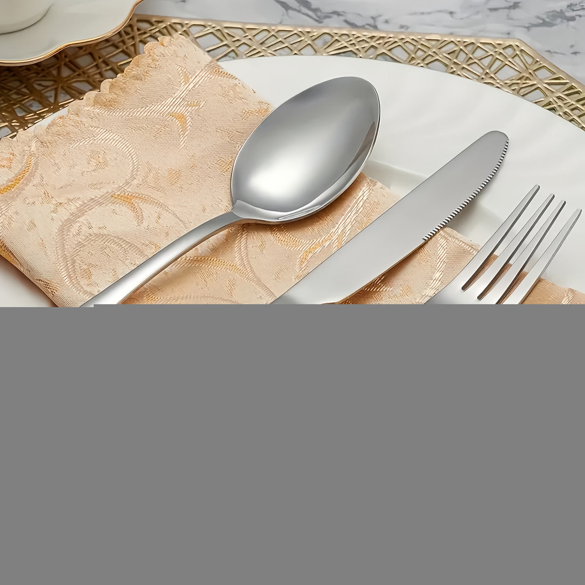 20/60pcs Stainless Steel Flatware Cutlery | Silverware for 4/12, Silvery, Mirror Polished, Dishwasher Safe | for Home Kitchen Restaurant Hotel, Perfect for Gifts And Weddings, The Best Gifts for Thanksgiving And Christmas