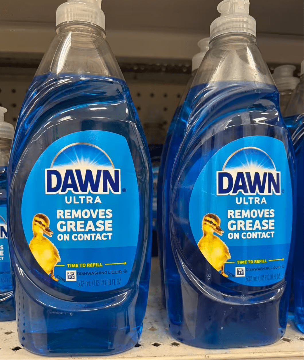 Dawn Dish Soap 2 pack Bigger Zize 18fl