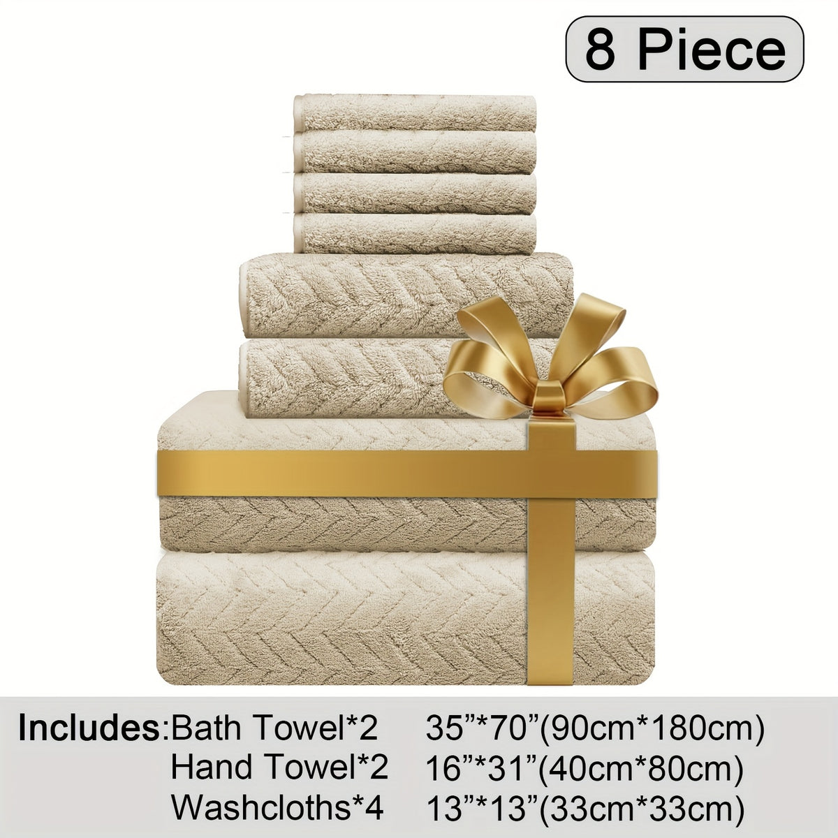 Oversized Bath Towels Set, Extra Large Towel Microfiber Soft XL Bath Sheet Super Absorbent Bathroom Towels Set Quick Dry Plus Size Shower Towels for Family Hotel, Wash Cloths