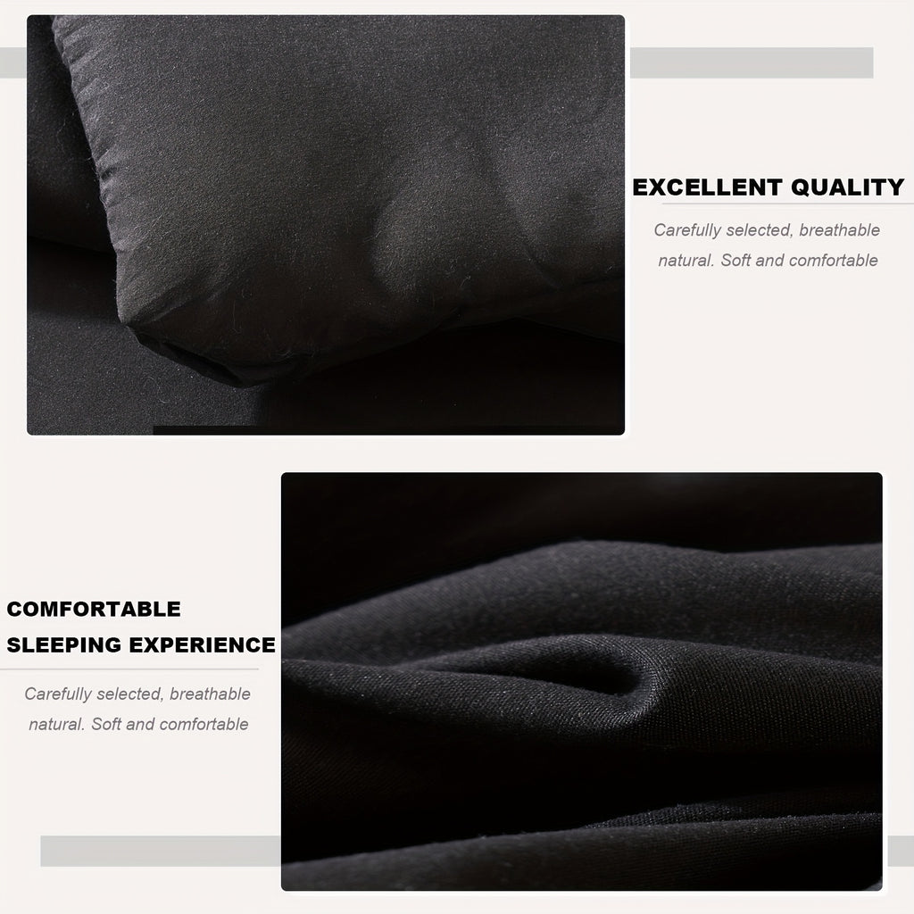 5/7pcs Luxurious Checkered Comforter Sets Queen-Breathable Comforter-Ultra-Soft Fluffy Fiber Filling, Warmth For All Seasons-Bed In A Bag With Comforter, Flat Sheet, Fitted Sheet, Pillowcases, And Pillowshams, Thick Comforter Set, Family Gift Set