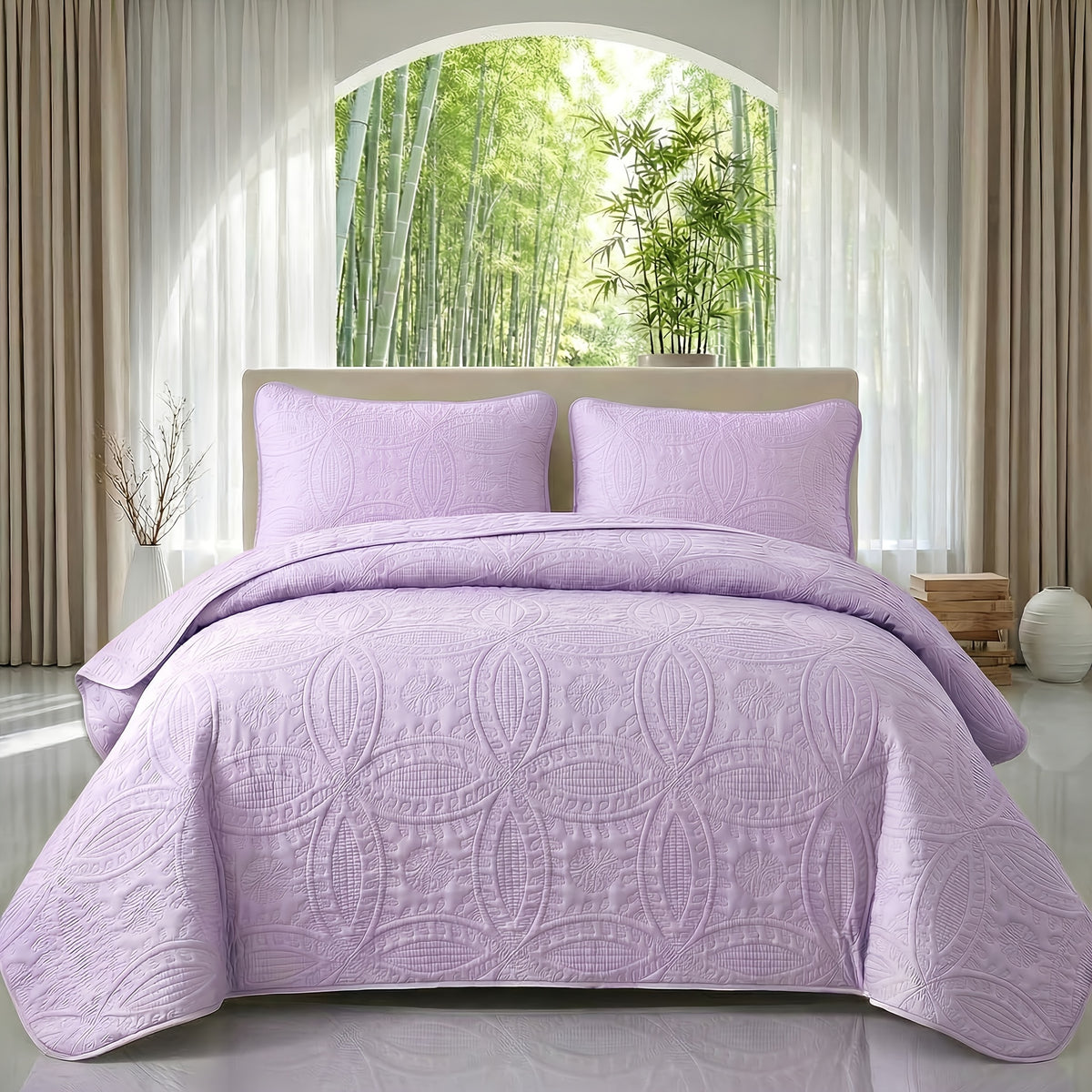 2/3pcs Quilt Cover Bedspread ( 1 Quilt+1 Or 2 Pillowcases), Soft And Skin-friendly, Hypoallergenic And Easy to Maintain, Machine Washable Without Deformation, Modern Minimalist Three-dimensional Coin Pattern, Next-day Delivery.