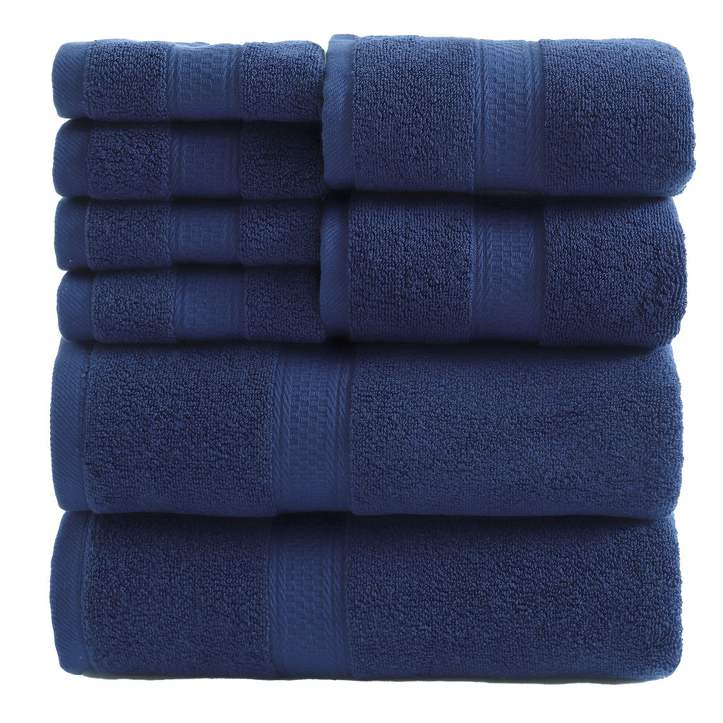 UToPantica 16pcs/8pcs Luxurious Soft Towel Set | 2/4 Bath Towels, 2/4 Hand Towels, 4/8 Washcloths Luxurious, Soft, Skin Friendly, Good Water Absorption, Quick Drying, Thickened Bathing Towel, Suitable For Home, Hotel, Travel, Fitness, Beauty SPA