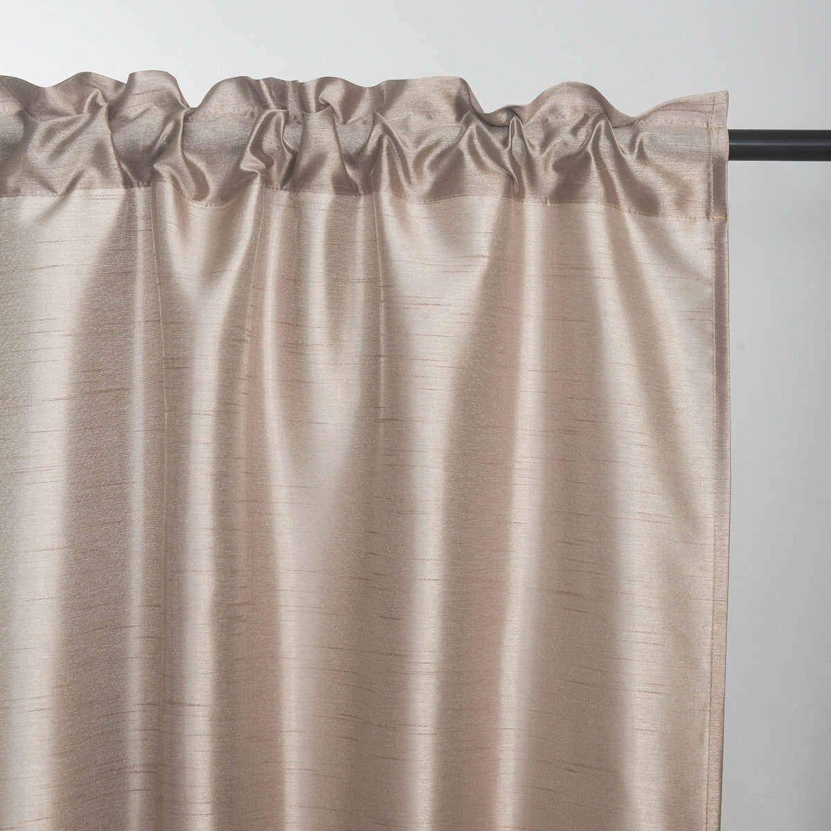 3 Panels Faux Silk Solid Color Sheer Kitchen Curtains Set Rod Pocket Design with 2 Tiers 26x36 inch Each and 1 Valance 52x14 inch for Kitchen Bathroom Privacy Drapes and curtains