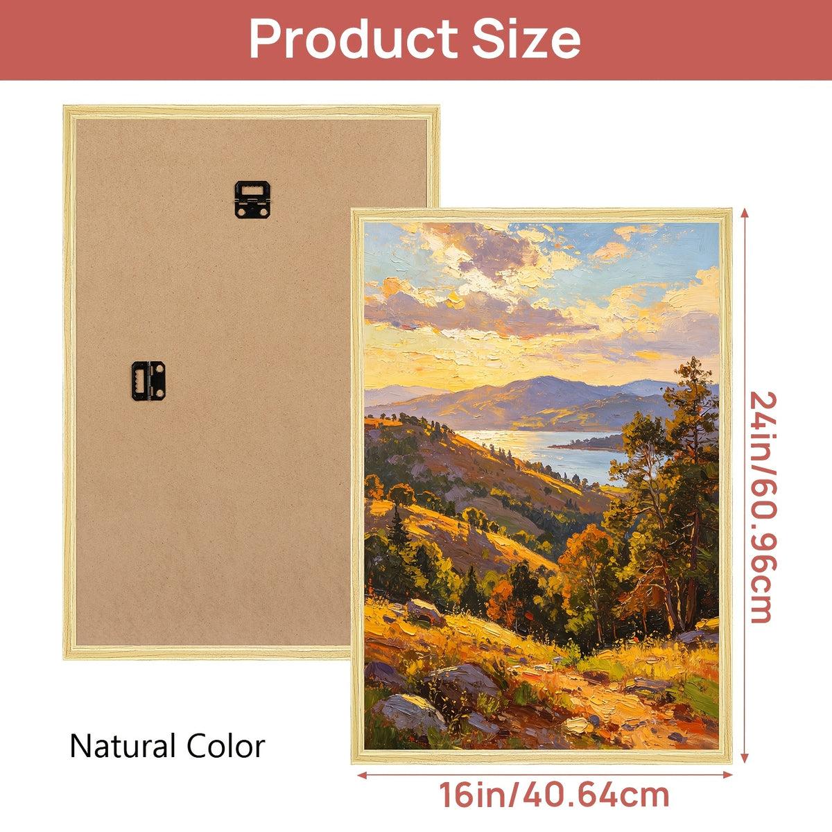 3-Pack 16X24 Picture Frames Black, Scratch-Resistant Poster Frames 16 X 24 for Photo Gallery - Slide-In Strips, Horizontal Or Vertical Wall Mounting
