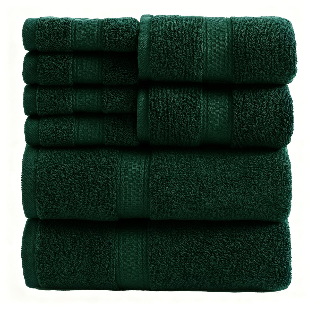 UToPantica 16pcs/8pcs Luxurious Soft Towel Set | 2/4 Bath Towels, 2/4 Hand Towels, 4/8 Washcloths Luxurious, Soft, Skin Friendly, Good Water Absorption, Quick Drying, Thickened Bathing Towel, Suitable For Home, Hotel, Travel, Fitness, Beauty SPA
