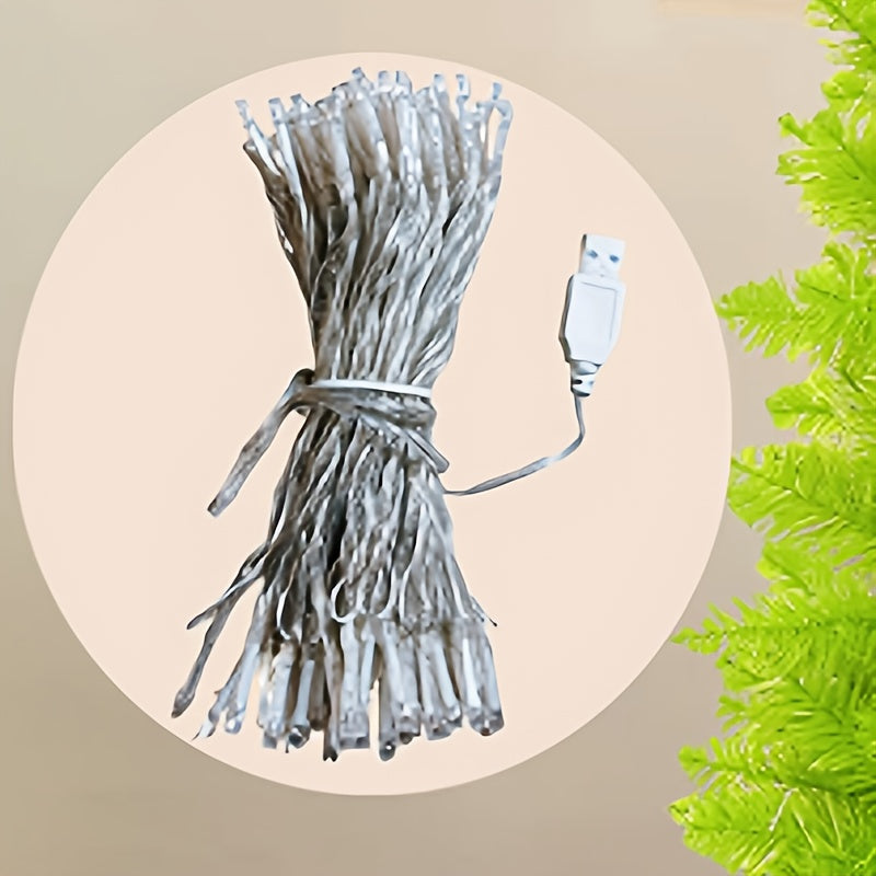 6-Foot Christmas Tree, Shop Window Decoration, Bendable, with Tree Skirt, String Lights, Christmas Ball, Artificial Christmas Tree Stand, Unique Christmas Tree Decorations, Party Christmas Decorations