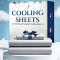 Cooling Sheet Set with 20-Inch Extra Deep Pockets, Soft Hotel-Style Fitted Sheet, Flat Sheet and Pillowcases in Twin, Full, Queen and King Sizes