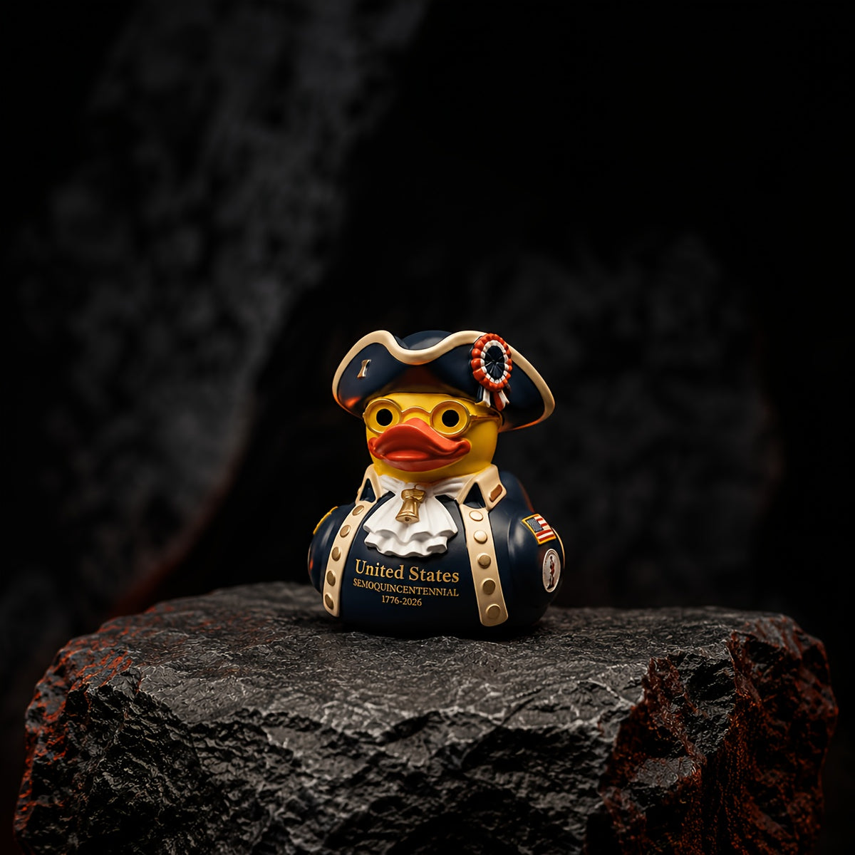 A 250th Anniversary Commemorative Edition Liberty Eagle Duck - 1776-2026 Memorial Collectible Resin Sculpture, Suitable for Placement in Multiple Scenes, Fully Loaded with Historical Commemorative Attributes, a Unique Cultural Symbol, an Exclusive