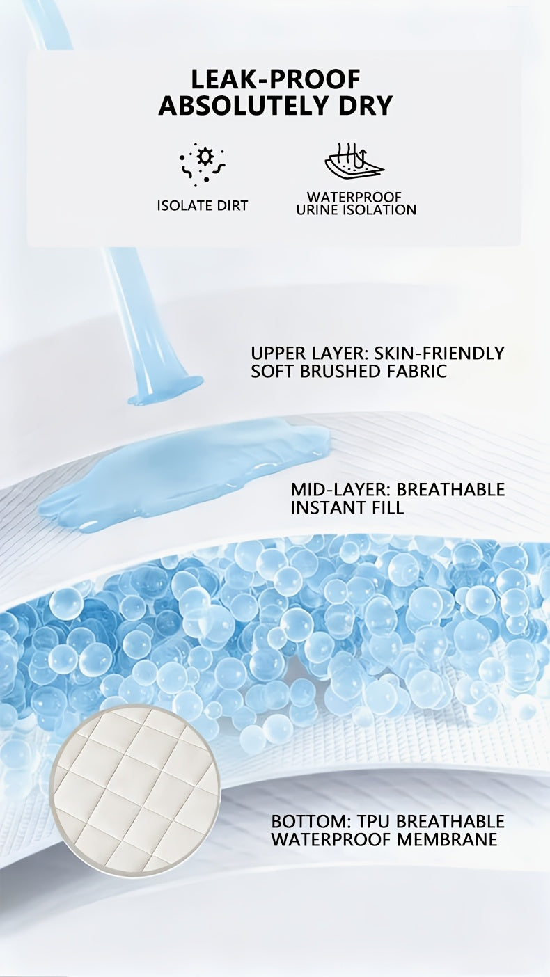 Buy One, Get One Free, Total Of 2pcs Couples Quilted Waterproof Mattress Cover, Comfortable Stain & Wrinkle Resistant, PPerfect Gift For Family, Couples- Bedding Decorations, Valentines Day Gifts(No Pillowcases)