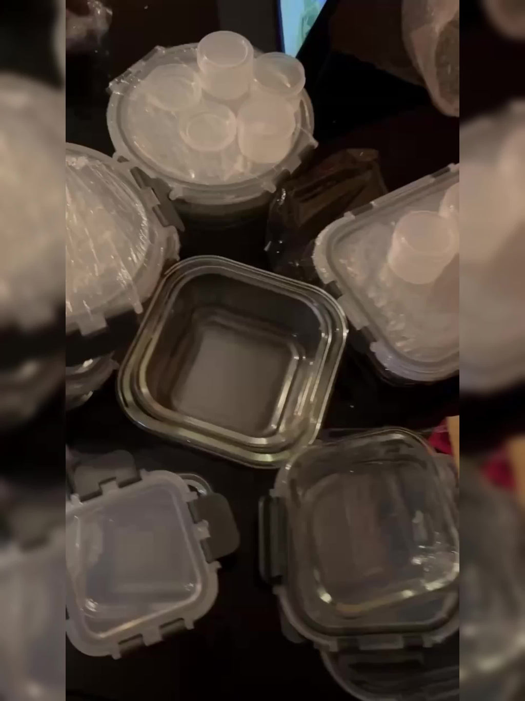 24-piece Glass Food Containers with Lids, Meal Prep, Food Storage Kitchen Lunch Containers, Leak-proof, Sealed Glass Lunch Bento Boxes, Suitable for Microwave, Oven, Refrigerator, and Dishwasher,Grey