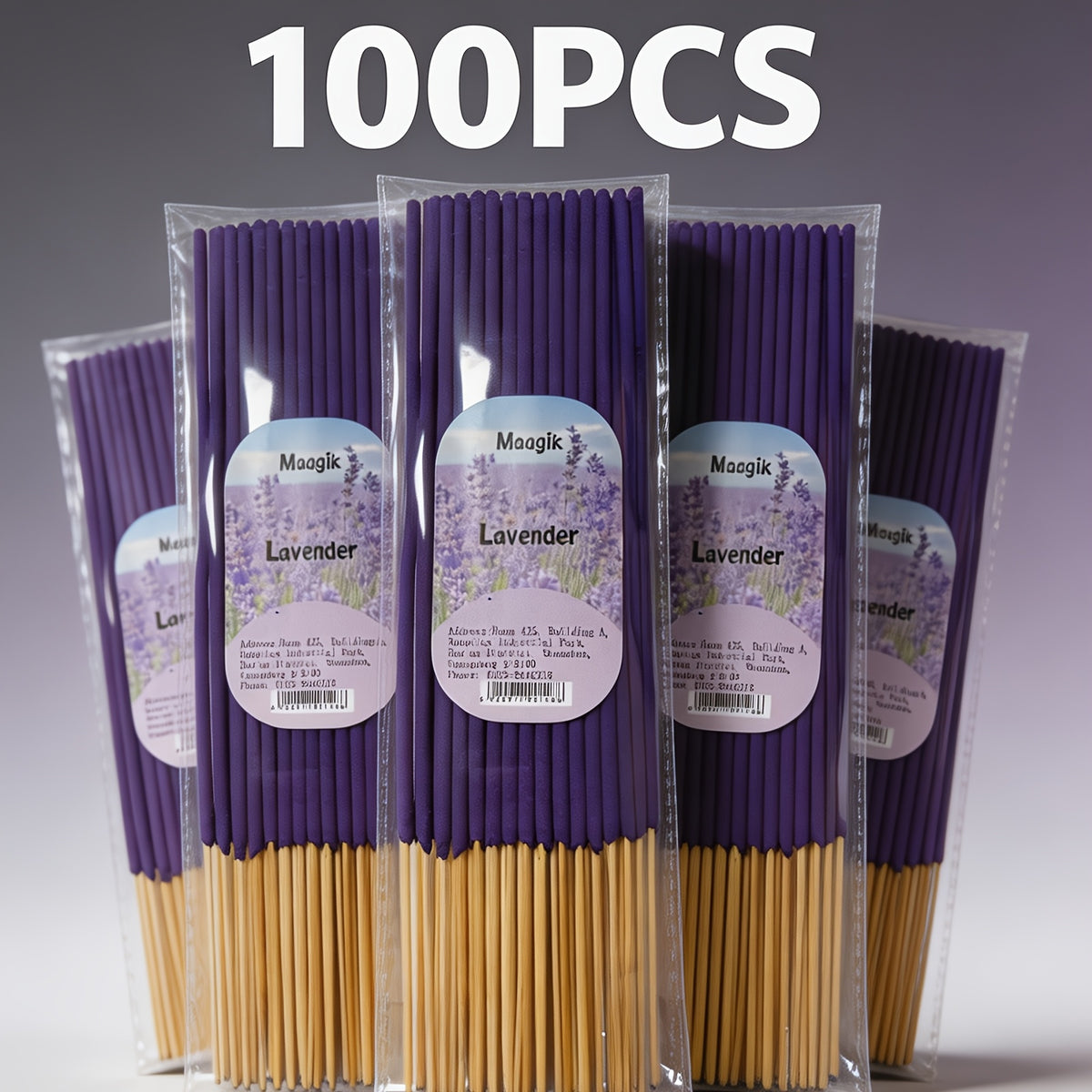 400/200/50/40/10pcs Incense Sticks - Suitable for Home, Office, Yoga, Meditation,, Long-Lasting Fragrance Gift for Christmas and Halloween