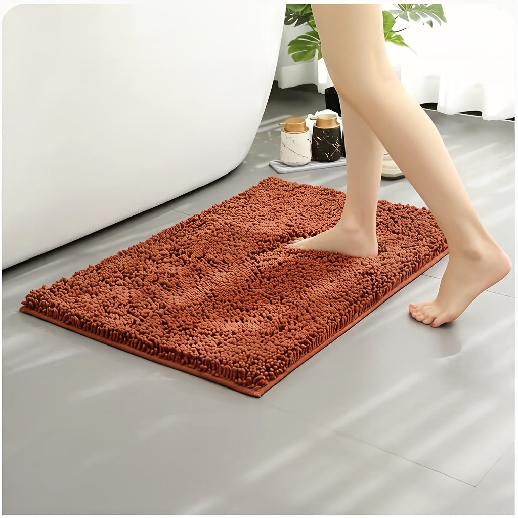 Super Absorbent Microfiber Dog Door Mat for Muddy Paws, Non-Slip Washable Pet Rug, Quick Dry Chenille Entryway Carpet, Indoor Outdoor Carpet, Outside Rug, Outside Rugs, Machine Washable Indoor Outdoor Mat