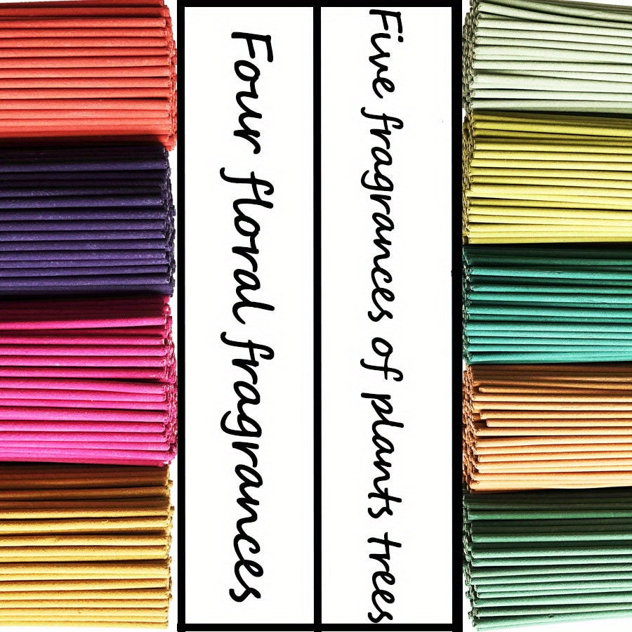73/ 170pcs Incense Sticks for Home Use, Bamboo Sticks with Various Flavors to Choose from