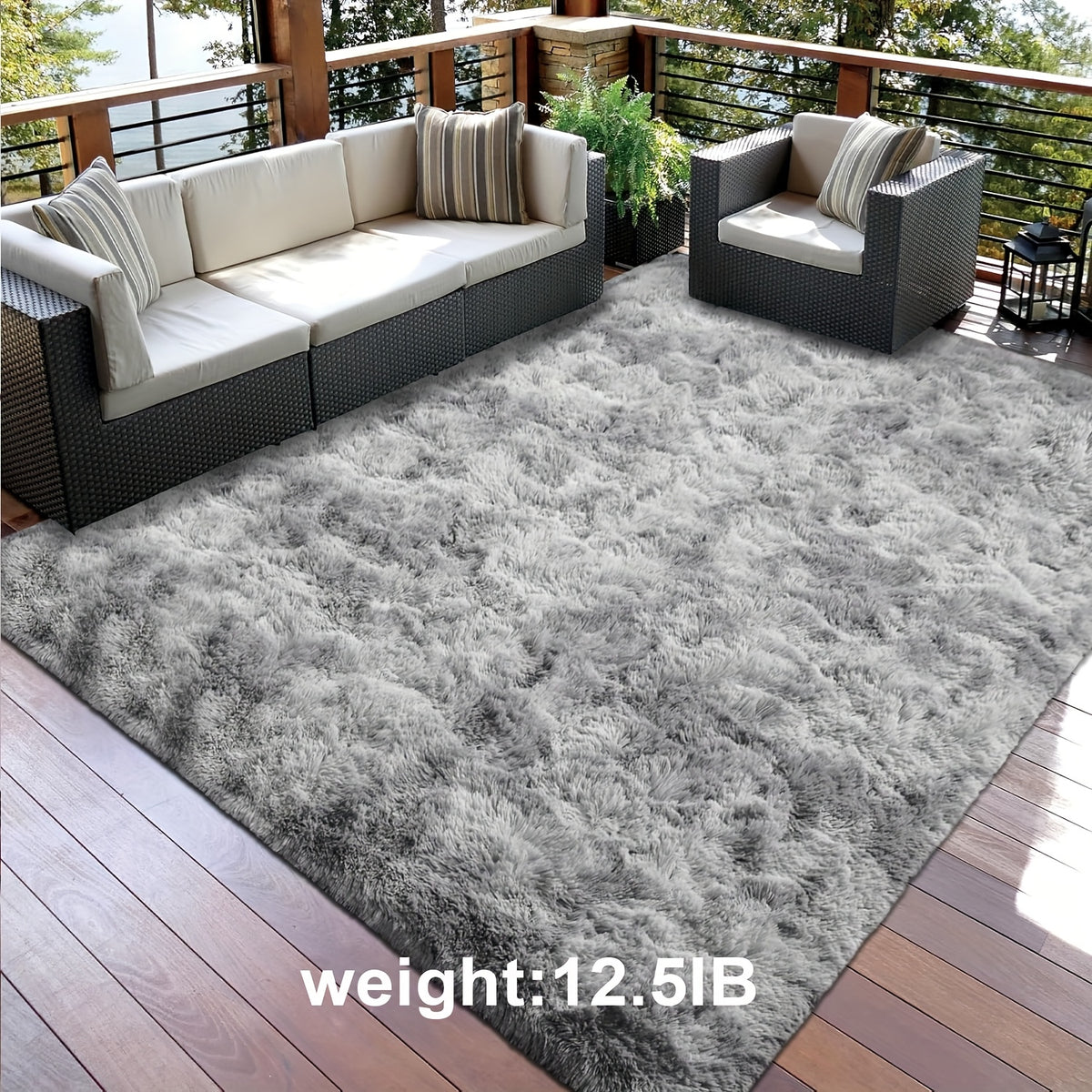 1pc Modern Style Solid Color Tie-dyed Area Rug Mat, Soundproof, Non-slip, Washable Soft And Lightweight, Suitable For Living Room, Bedroom, Can Be Used As A Graduation Season Valentine'S Day New Year Christmas Gift, Home Decoration Room Decoration.