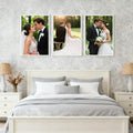 Slide-In Poster Frames 16x24, Set of 3 Picture Frames in White, Golden or Natural for Horizontal and Vertical Gallery Wall Art and Photo Displays