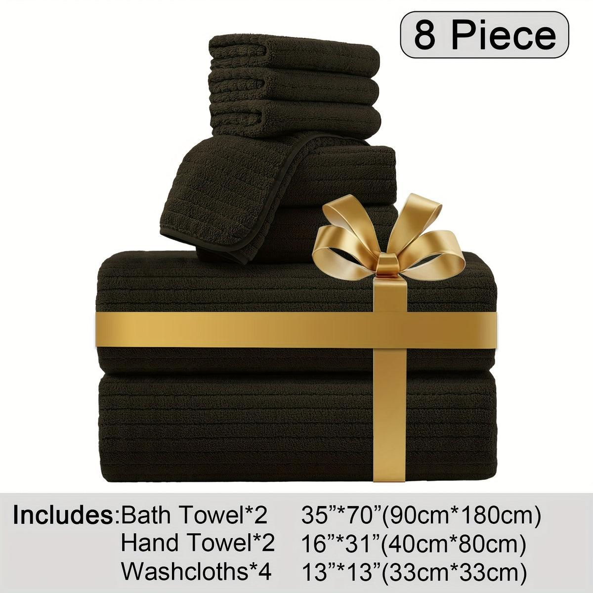 Oversized Bath Towels Set, Extra Large Towel Microfiber Soft XL Bath Sheet Super Absorbent Bathroom Towels Set Quick Dry Plus Size Shower Towels for Family Hotel, Wash Cloths