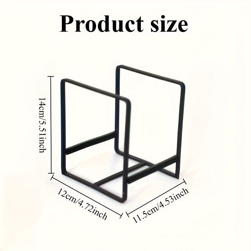 4pcs Stainless Steel Cabinet Plate Organizer & Dish Rack - Space-Saving Plate Rack Organizer for Cabinet with Dish Holder, Bowl Organizer for Cabinet, and Dish Storage Rack | Includes Dish Drying Rack for Kitchen Counter