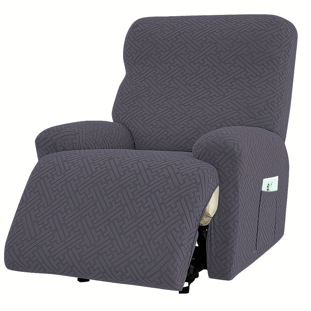1SEAT 2026 NEW Recliner Slipcovers, Four Seasons Stretch Recliner Slipcover with Pocket, Removable, Washable, And Soft Recliner SlipChair Cover Suitable for Living Room Sofa Cover Home Decor, Easter Decorations for Home, St Patricks Day.