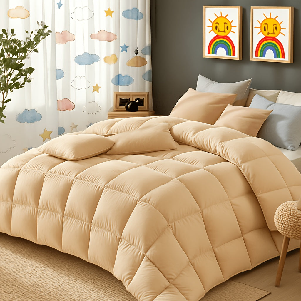 Cosybay 7pcs Luxury Color Bed Comforter Sets, Bedding Comforter Sets Queen Size, 4 Pillowcases, King Size Comforter Sets, Flat Sheet, Bedding Sheet, Quilt Set, Home Bedroom & Hotel & School & Travel & Outdoor, Valentine's Day Bed In A Bag, Kid's Bed