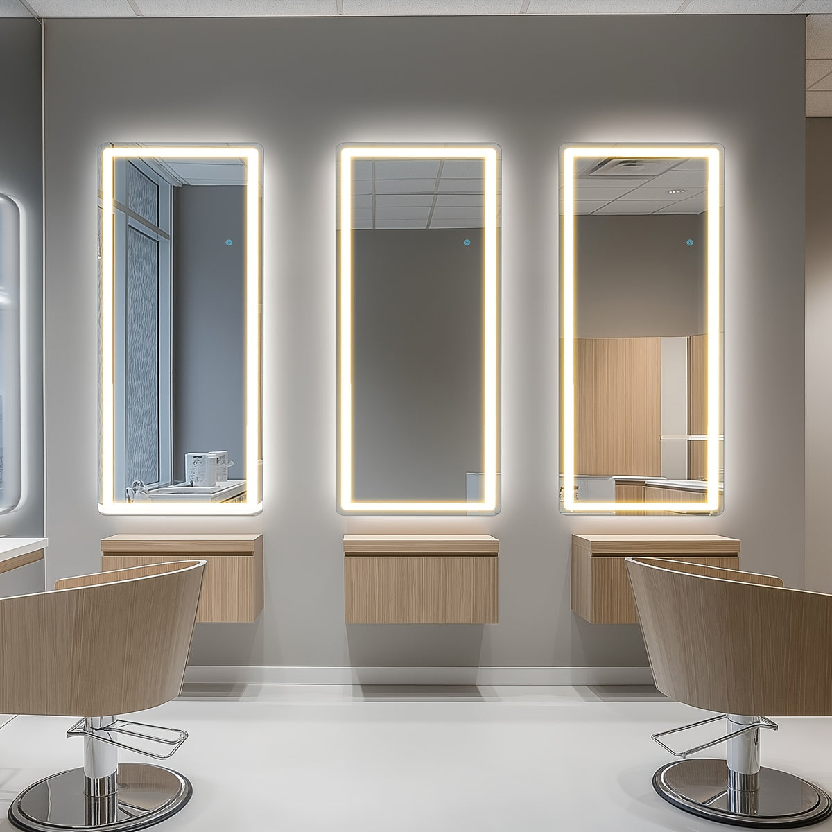Full Length Floor Mount Mirror-Aluminum Alloy Frame-Arch Mirror Full Length HD-Full Body Mirror-for Bedroom or Living Room