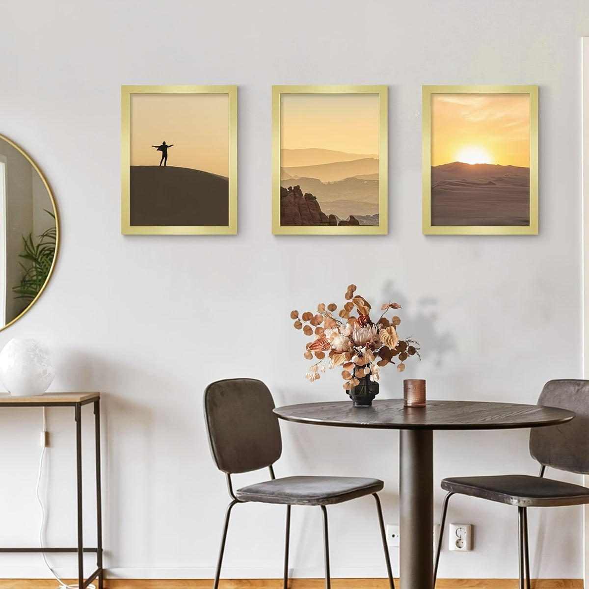 5pcs 12x16 Black Picture Frame, Display Pictures 8.5x11 with Mat Or 12 X 16 Without, Wall Gallery Poster Frames, Vertical Rectangle Picture Frame for Home, Office, Living Room, Art Decor, Birthday Party, Mother'S Day, New Year, Easter Gift