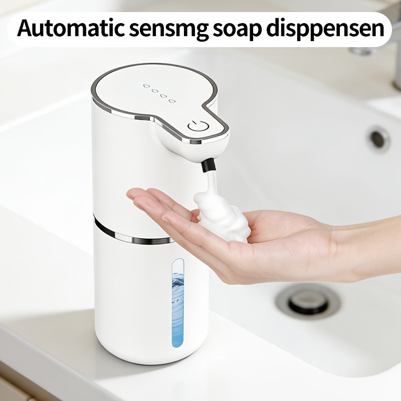 Intelligent Electric Induction Soap Dispenser, Hand Soap Dispenser, Kitchen Sink Soap Dispenser, Foam Soap Dispenser Wall Mounted, Suitable for Families, Hotels, Dormitories, And Other Places
