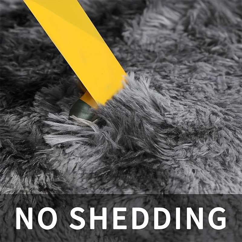 1pc Of Super Soft And Thickened Fluffy Living Room Rug, Soft Plush Rug, Bedroom Interior Rug, Fluffy Faux Fur Rug, For Living Room 8*10ft/96*120inch
