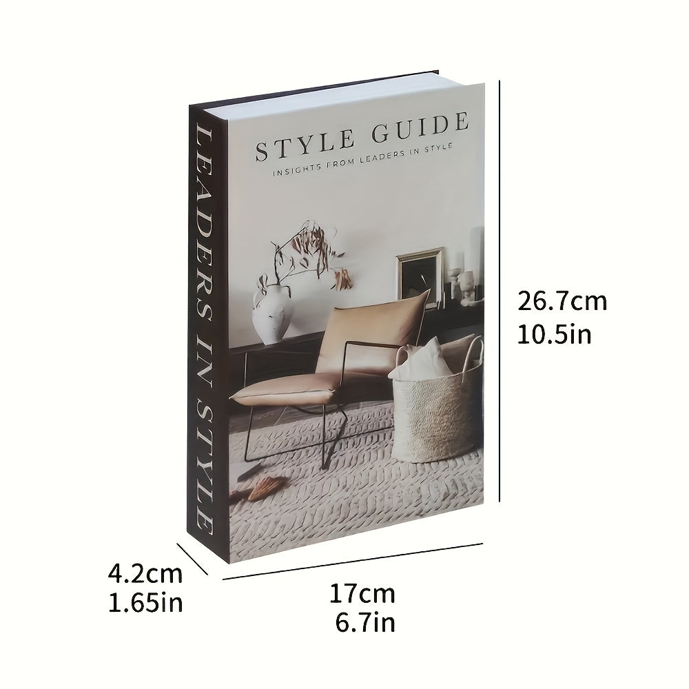 3pcs Minimalist Tree Style Fake Book Decor Coffee Table Decoration Books Suitable for Bedroom, Living Room, Office