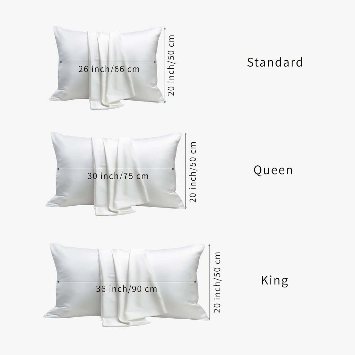 2-Pack 100% Mulberry Silk Pillowcases 400 Thread Count 22 Momme | OEKO- Hypoallergenic & Cooling For Hair & Skin | Zipper Closure, For Home Travel Gift.