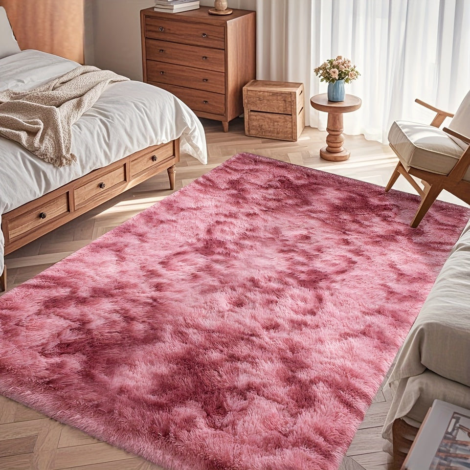 1pc Of Ultra Soft And Thick Fluffy Living Room Carpet, Non Slip, Soft, Comfortable, Fashionable, High-end, Available In Various Sizes And Colors. The Carpet Can Be Used for Bedroom, Dining Room, Living Room, And Office Decoration, Home Decoration